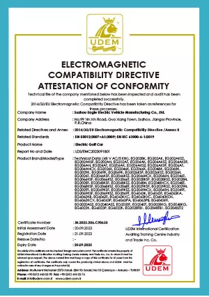 electromagnetic compatibility directive attestation of conformity