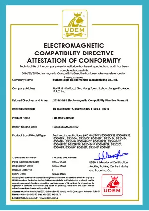 electromagnetic compatibility directive attestation of conformity