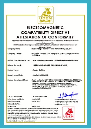 electromagnetic compatibility directive attestation of conformity